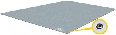 Electrostatic Dissipative Chair Floor Mat Signa ED Blue Grey 1.22 x 1.5 m x 3 mm Antistatic ESD Rubber Floor Covering
